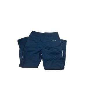 Oakley Pants Womens Medium Navy Blue Golf Performance Stretch Mid Rise Chino